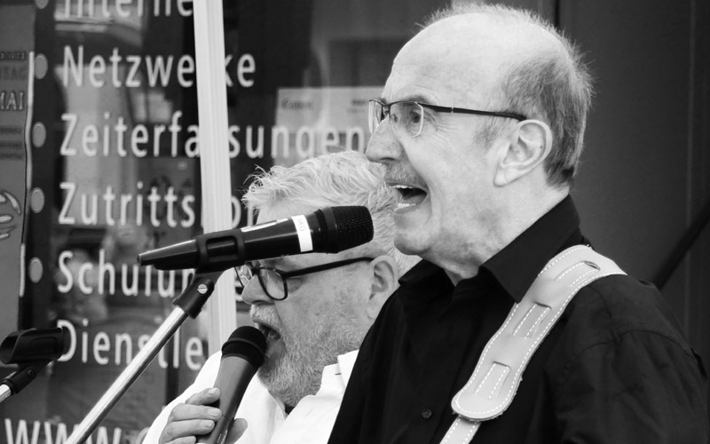 Edgar und James im Duett